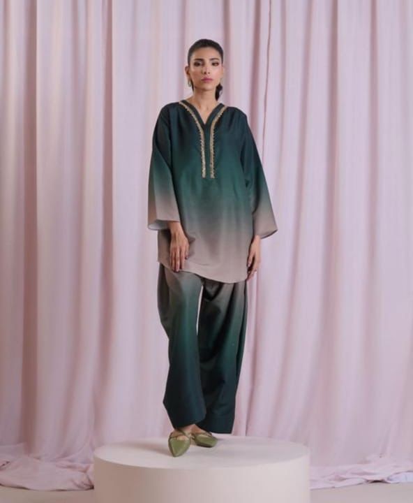 WINTER SILK DIGITAL PRINTED 3-PIECE - SD#37